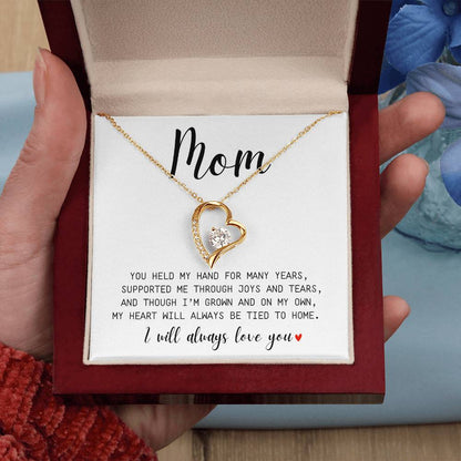 Mom | You Held my Hand | Forever Love Necklace