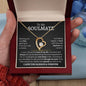 To My Soulmate | Meeting You Was Fate | Forever Love Necklace