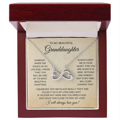 To My Granddaughter | Endless Love Necklace - GB