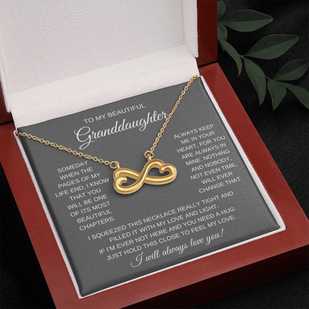 To My Granddaughter | Endless Love Necklace