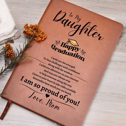 To My Daughter |Graduation Gift 2024 | Leather Journal |