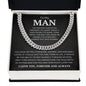 To My Man | Forever and Always | Cuban Link Chain
