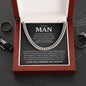 To My Man | Forever and Always | Cuban Link Chain