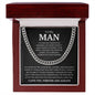 To My Man | Forever and Always | Cuban Link Chain