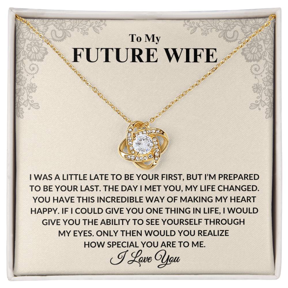 To My Future Wife | LoveKnot Necklace