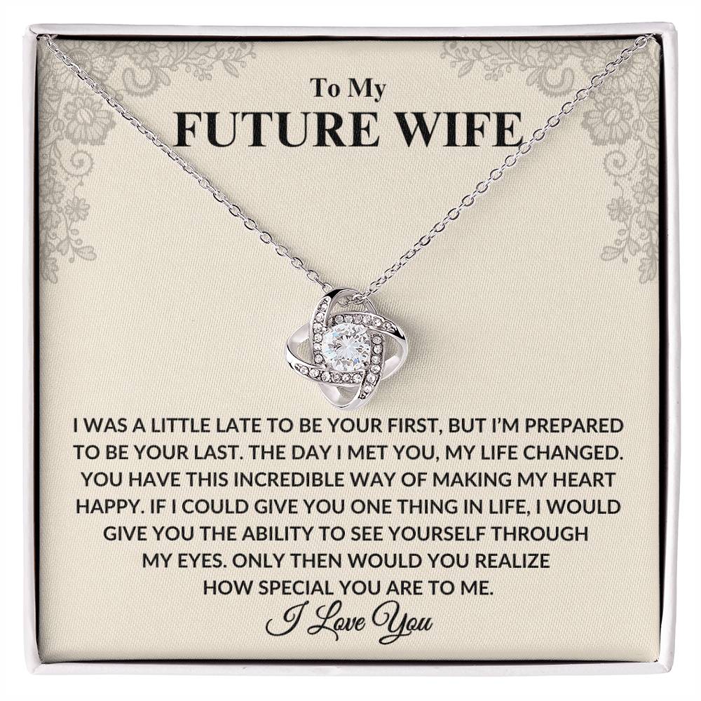 To My Future Wife | LoveKnot Necklace