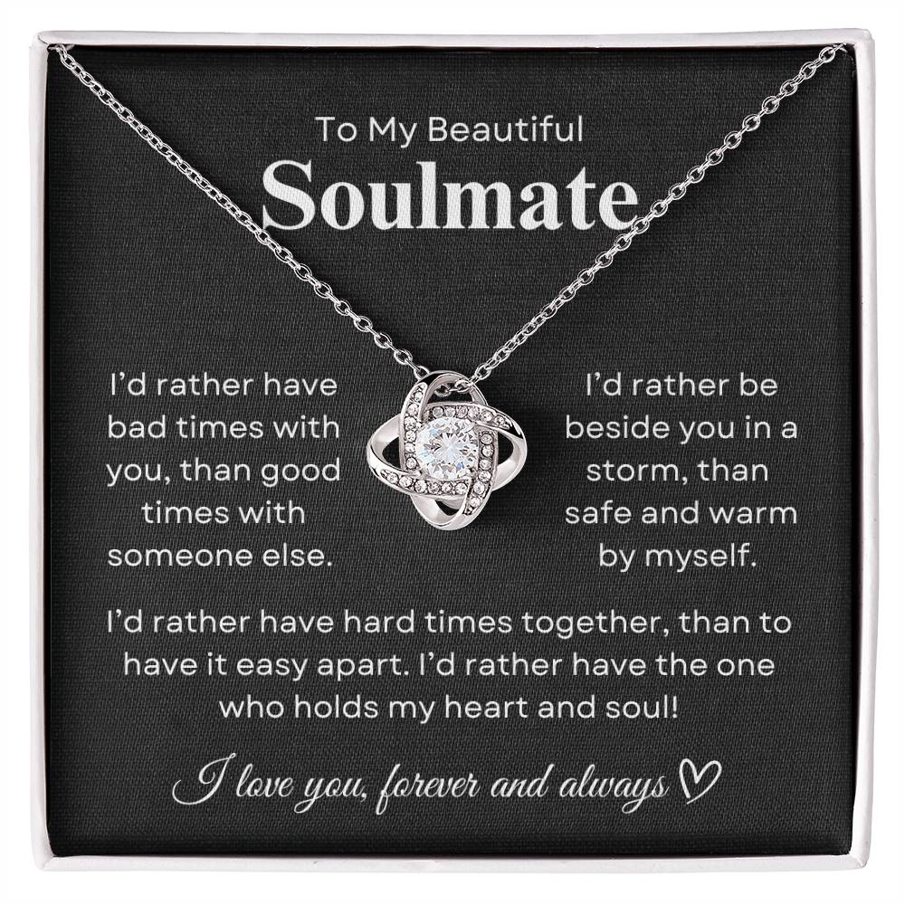 Beautiful Soulmate | Loveknot Necklace