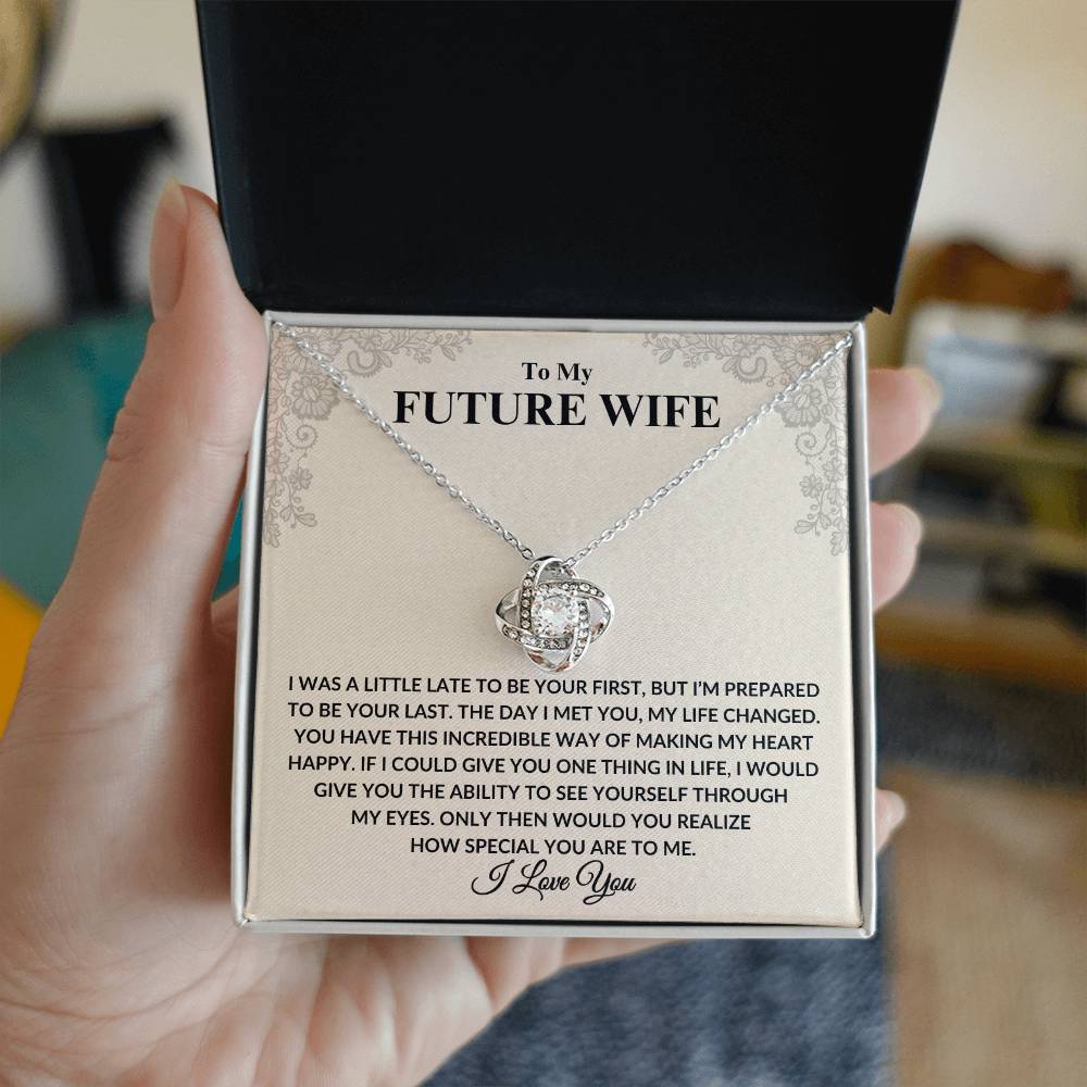To My Future Wife | LoveKnot Necklace