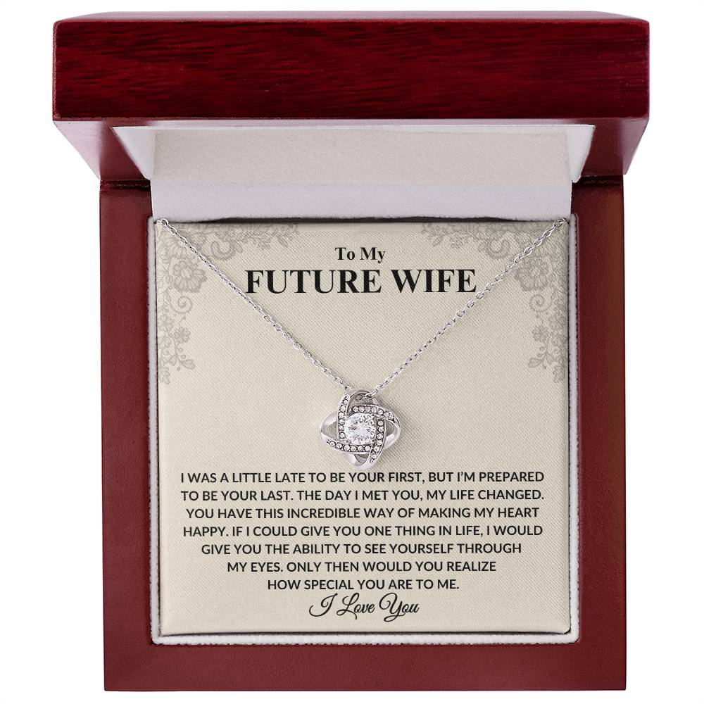 To My Future Wife | LoveKnot Necklace