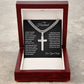 To My Husband | Cuban Chain With Cross