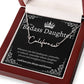 Badass Daughter Name Necklace - B