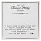 Over the Rainbow Bridge | In Loving Memory | Pet Memorial Name Necklace