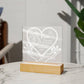 Mom Night Light | Hold Me Tight | Acrylic Plaque