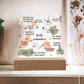 Daily Affirmations Acrylic Plaque