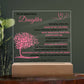 To My Beautiful Daughter | Someday When | Acrylic Plaque