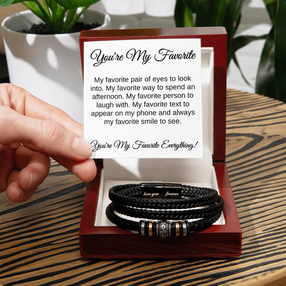 You're My Favorite Everything! | Love You Forever Bracelet