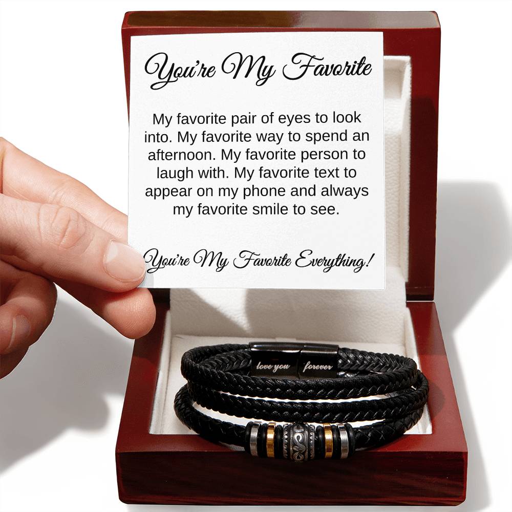 You're My Favorite Everything! | Love You Forever Bracelet