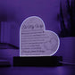 To My Wife | One Thing In Life | Acrylic Plaque