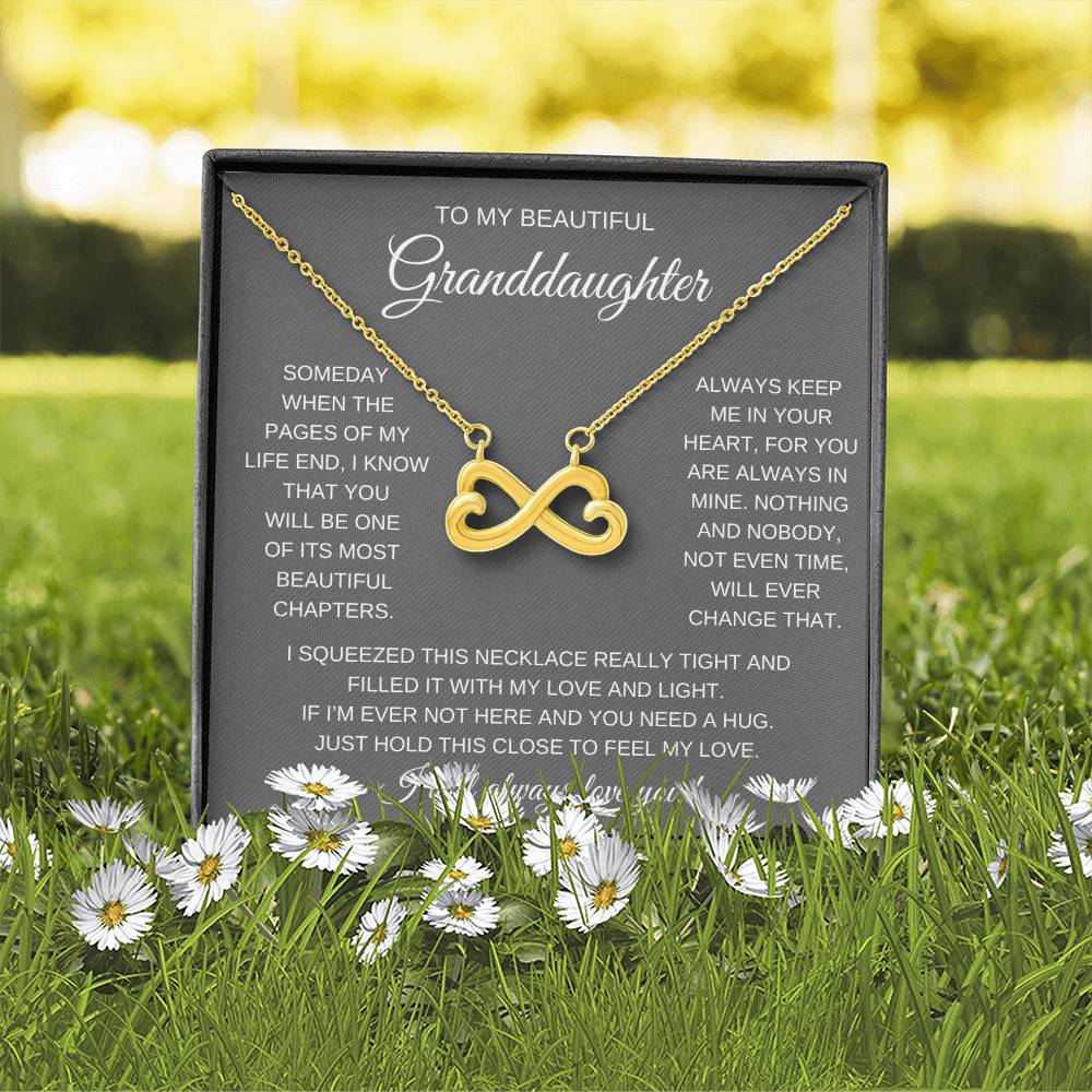 To My Granddaughter | Endless Love Necklace