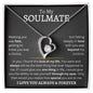 To My Soulmate | Meeting You Was Fate | Forever Love Necklace