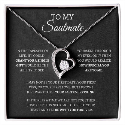 To My Soulmate | How Special You Are | Forever Love Necklace