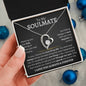 To My Soulmate | Meeting You Was Fate | Forever Love Necklace