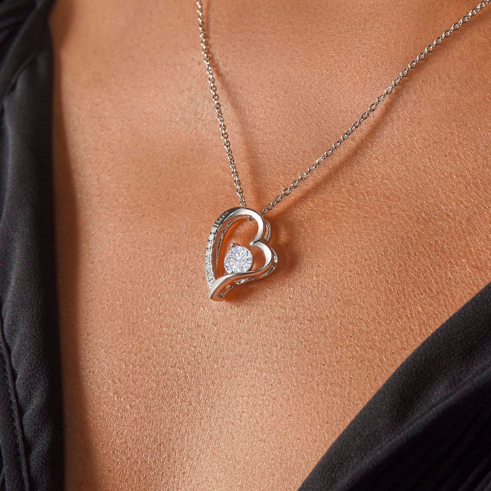 To My Daughter | Never Forget | Forever Love Necklace