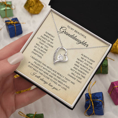 To My Granddaughter | Forever Love Necklace