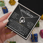 To My Soulmate | Meeting You Was Fate | Forever Love Necklace