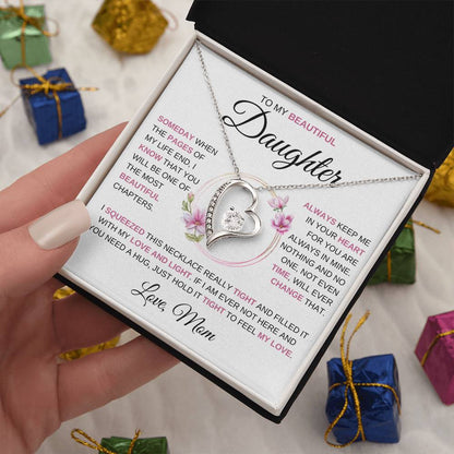 To My Beautiful Daughter | Someday When |  Forever Love Necklace