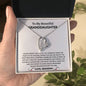 To My Beautiful Granddaughter | Forever Love Necklace