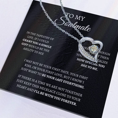 To My Soulmate | How Special You Are | Forever Love Necklace