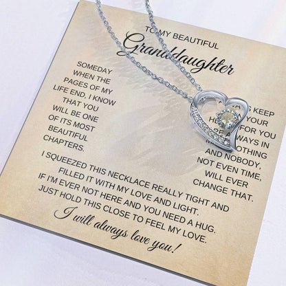 To My Granddaughter | Forever Love Necklace