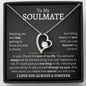 To My Soulmate | Meeting You Was Fate | Forever Love Necklace