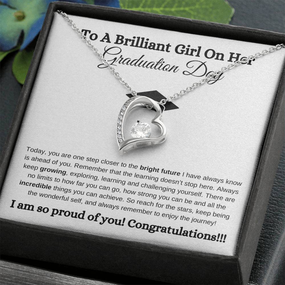 To My Daughter | Graduation Day | Forever Love Necklace