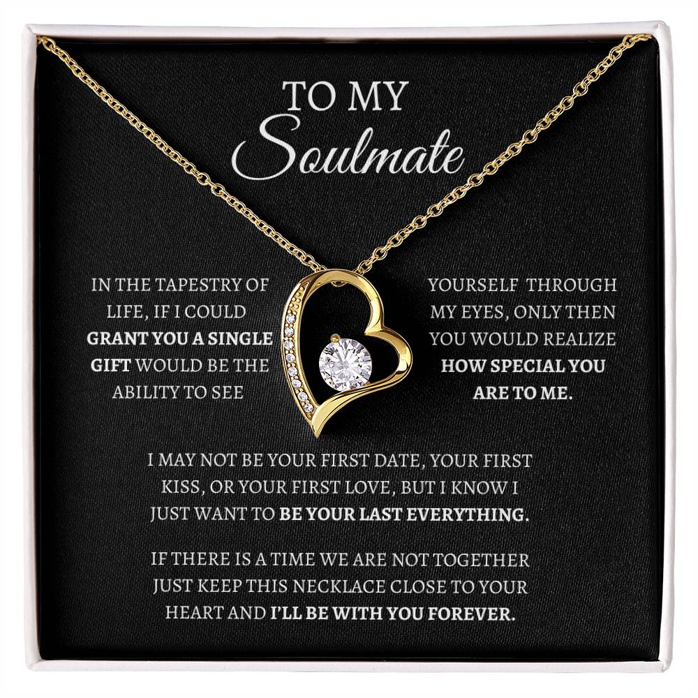 To My Soulmate | How Special You Are | Forever Love Necklace