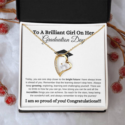 To My Daughter | Graduation Day | Forever Love Necklace