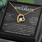 To My Soulmate | Meeting You Was Fate | Forever Love Necklace