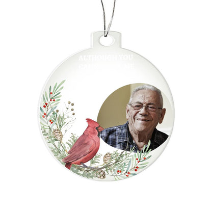 I Am Always With You - Personalized Memorial Photo Ornament