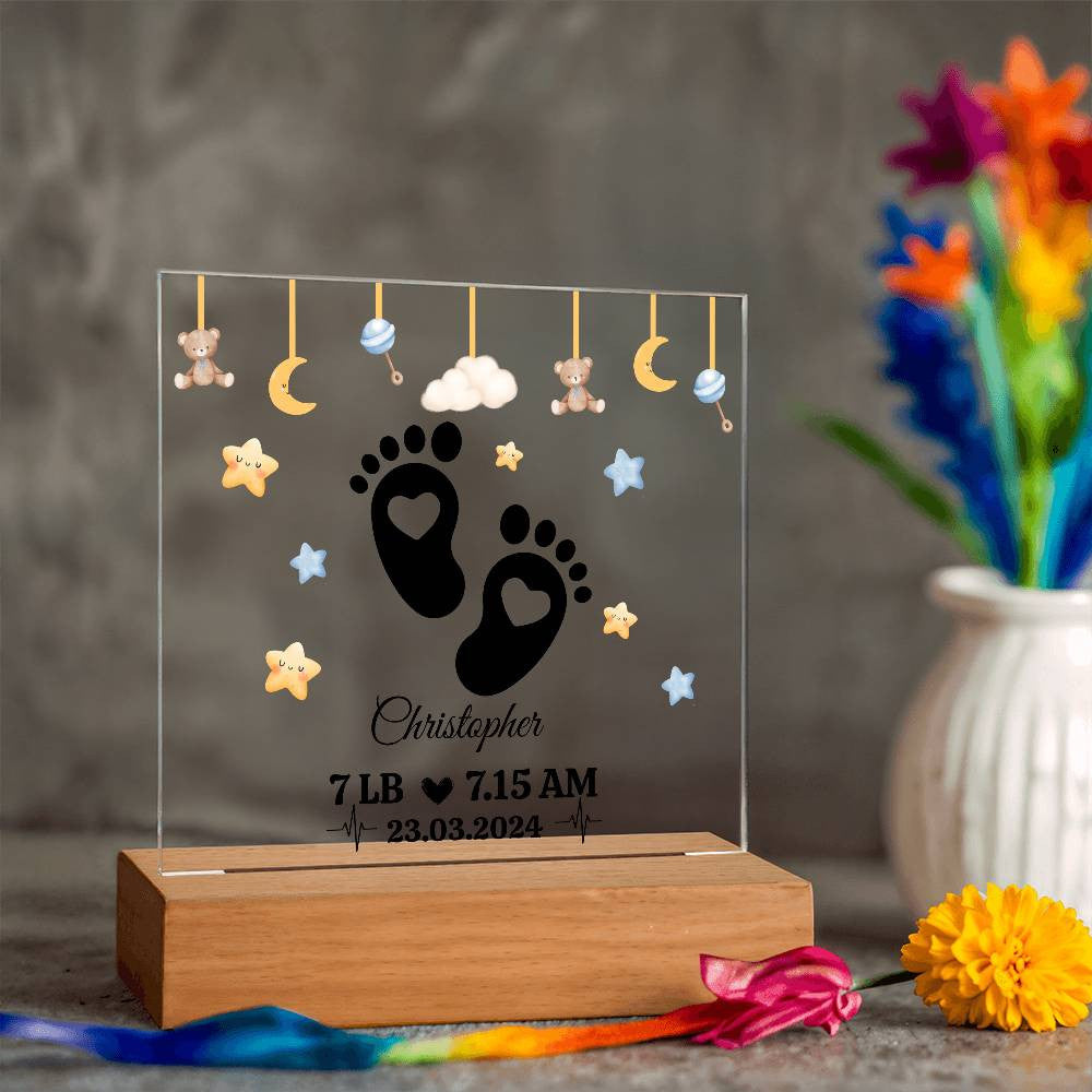 Baby Shower Acrylic Plaque