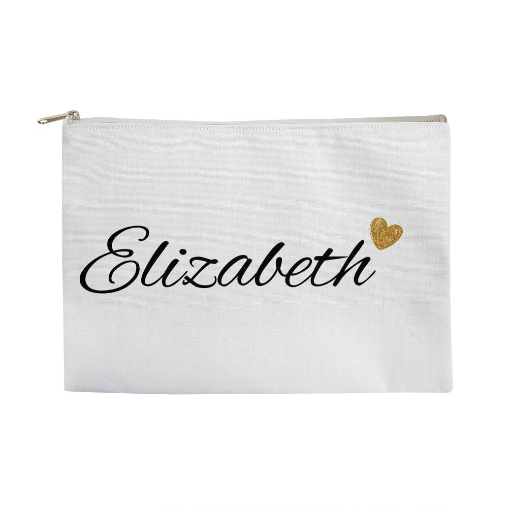 Personalized Bridesmaid Cosmetic Bag