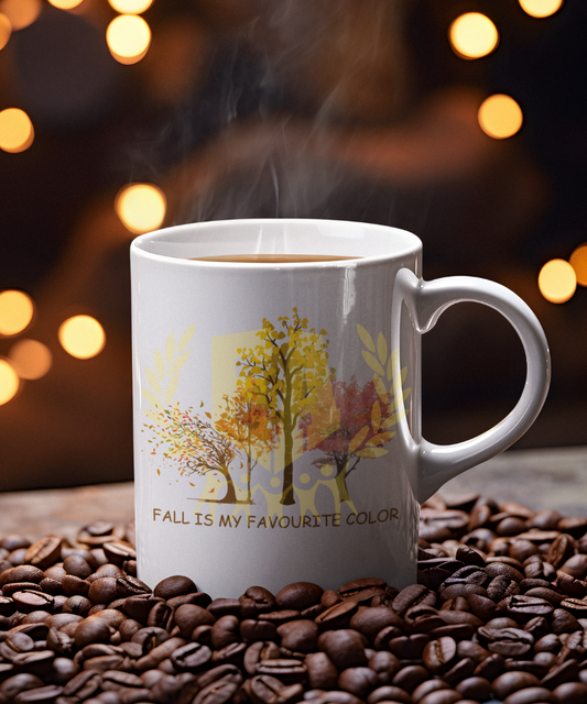 Fall Is My Favorite Color | Elevate your coffee experience with our custom-made ceramic mug