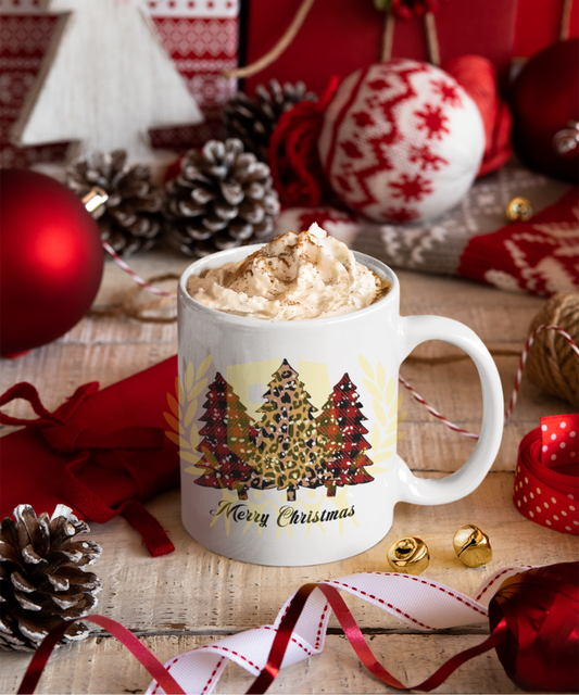 Merry Christmas | Elevate your coffee experience with our custom-made ceramic mug